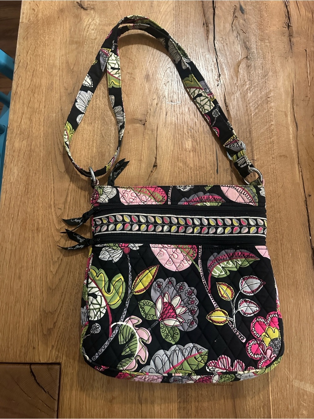 Vera Bradley Moon Blooms crossbody bag